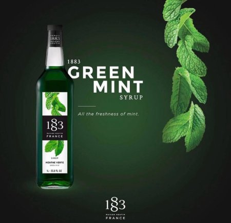 Green Mint Mojito Syrup (1 Liter)